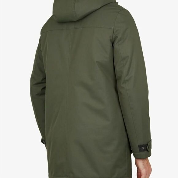 Ted Baker  Green Men's Vinny Parka Jacket Size 3 (Medium) - Picture 4 of 14